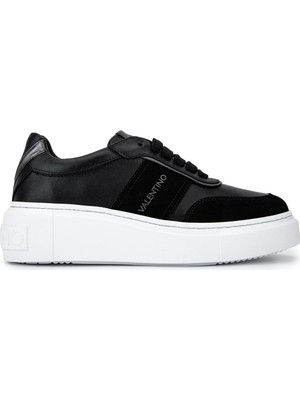 Tamer Tanca Mario Valentino Kadın Hakiki Deri Siyah Sneakers & Spor Ayakkabı 1040 91B2213 Bn Ayk SK25-26 Nero/nero