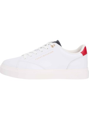 Tommy Hilfiger Tommy Hılfıger Kadın Marka Logolu Günlük Kullanıma Uygun Mavi Sneaker FW0FW09105 0gy