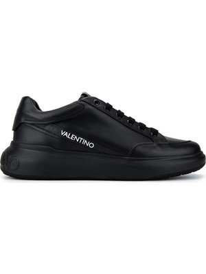 Tamer Tanca Mario Valentino Erkek Hakiki Deri Siyah Sneakers & Spor Ayakkabı 1040 95J2302 Erk Ayk SK25-26 Nero