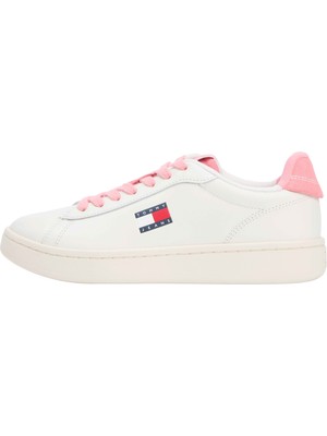 Tommy Hilfiger Tommy Hılfıger Kadın Marka Logolu Günlük Kullanıma Uygun Pembe Sneaker EN0EN02815 0j2