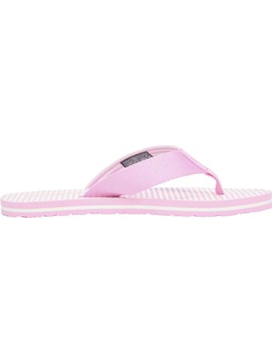 Tommy Hilfiger Tommy Hılfıger Kadın Marka Logolu Günlük Kullanıma Uygun Pembe Terlik FW0FW09192 Tor