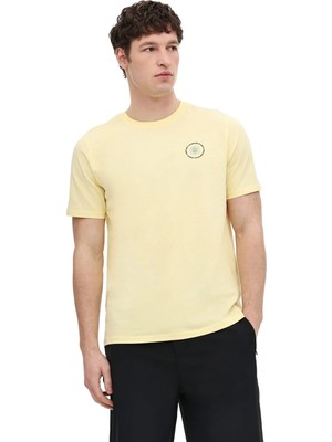 Lumberjack ml Thanos 11KLR-01 6fx Sarı Erkek Kısa Kol T-Shirt