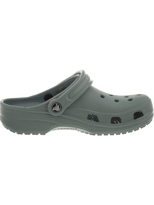 Crocs Unisex Marka Logolu Hafif Su Dostlu Sürdürülebilir Stilli  Yumuşak ve Destekleyici Rahat Tabanlı Concrete Terlik 10001 0z3