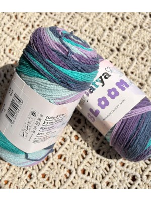 Papatya Batik Bloom Örgü Ipi 2'li