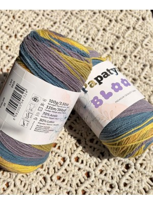 Papatya Batik Bloom Örgü Ipi 2'li