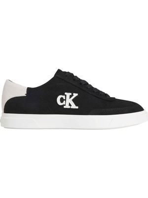 Calvin Klein Calvın Kleın Kadın Marka Logolu Günlük Kullanıma Uygun Siyah-Beyaz Sneaker HW0HW03144 0gm
