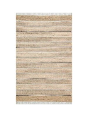 Vivense Yuni Jüt Halı, 05, Naturel Gri, 120X180