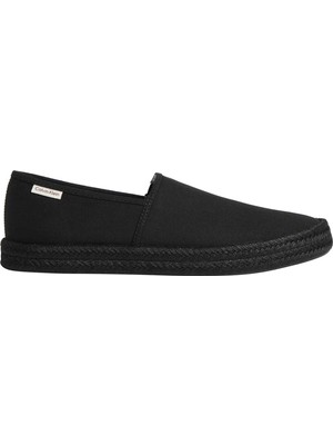 Calvin Klein Calvın Kleın Erkek Marka Logolu Günlük Kullanıma Uygun Siyah Espadril HM0HM02076 0gj