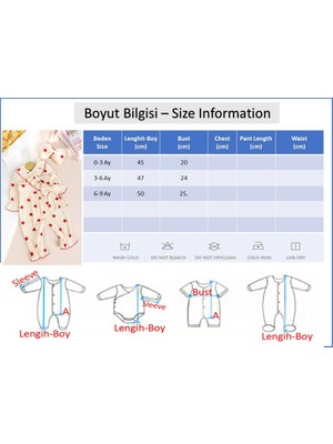 Babymod Kalp Desenli Fiyoklu 100% Pamuk Bandanalı Kız Bebek Tulum