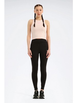 Reebok Preta Leg Siyah Kadın Tayt