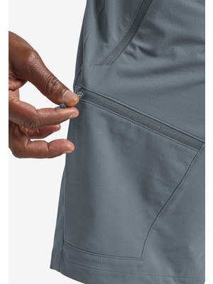 Jack Wolfskin Pico Trail Shorts M Grey Odessa