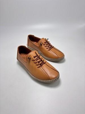 De Scario De Scarıo 2880 Taba Derı Kadın  Ayakkabı