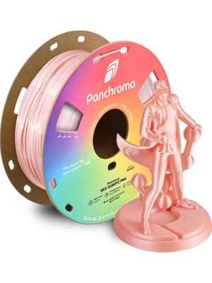 Polymaker Panchroma Silk Pla Filament Kuvars Pembe