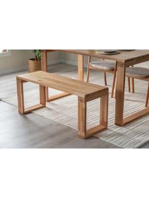 Vivense Selene Masif Ahşap Bench