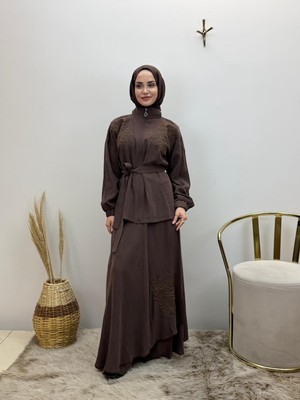 JOOQSTORE Işlemeli Kupra Takım