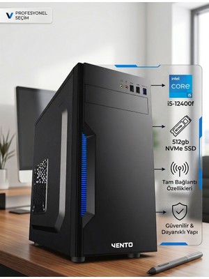 Mod Gaming Kurumsal Ofis Oem Paket - Intel Core I5 14400F | 16GB Ram | 512GB SSD | GT730 | W11PRO