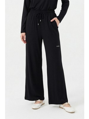 Missemramiss Taşlı Pantolon 5356 Siyah