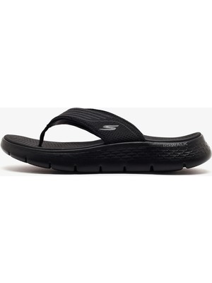 Skechers Go Walk Flex Sandal Erkek Siyah Parmak Arası Terlik 229214 Bbk