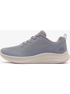 Skechers Bobs Moda Flex Kadın Gri Spor Ayakkabı 117730TK Slt