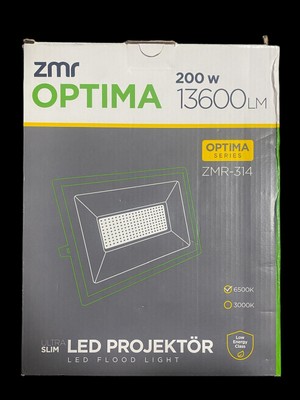 Zmr Optima Ultra Slim LED  200W Projektör 6500K