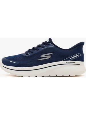 Skechers Go Walk Arch Fit N-Joy Kadın Lacivert/beyaz Yürüyüş Ayakkabısı 125840TK Nvw