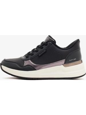 Skechers Billion 2 - Top-Tier Kadın Siyah Günlük Ayakkabı 177343 Blk