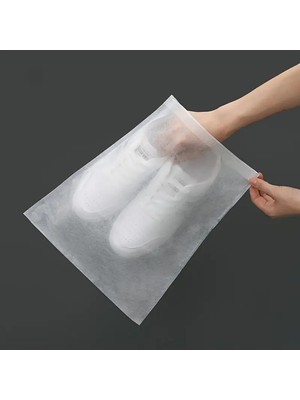 PremiumPort 5'li Ev Ayakkabı Poşeti, 32X38 Cm, Şık ve Kullanışlı Organizer Seti