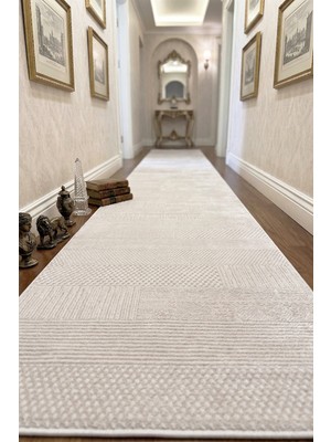 Melaris Halı Patrin Modern Yolluk Dokuma Halı Salon Oturma Odası Mutfak Halısı Koridor Antre