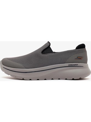 Skechers Go Walk Arch Fit N-Joy Erkek Gri Yürüyüş Ayakkabısı 217074TK Char