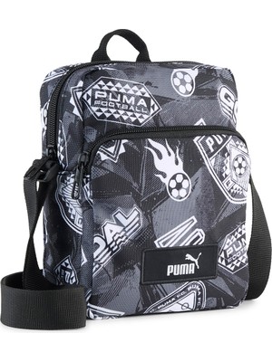 Puma Academy Aop Portable Siyah Omuz Çantası