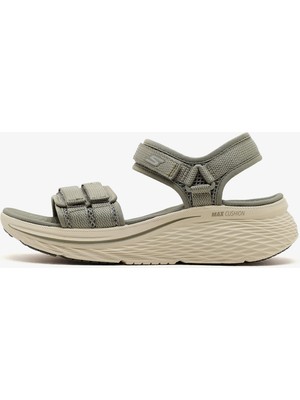 Skechers Max Cushioning Elite 2.0 Sandal Kadın Haki Sandalet 141617 Olv