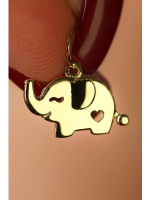 Fiyonk Kuyumculuk 14 Ayar Altın Fil Kolye Ucu