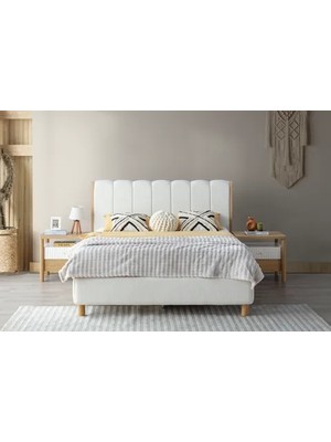 Vivense Stella Bohem Bazalı Karyola, 160X200