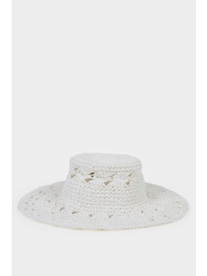 DeFacto Kadın Hasır ŞAPKA B9189AX26SM