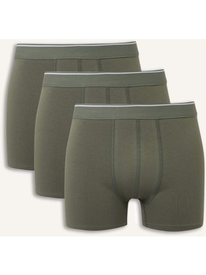 DeFacto Regular Fit 3'lü Boxer Set G1278AX26SP