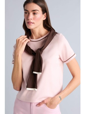 DeFacto Regular Fit Bisiklet Yaka Basic Düz Kısa Kollu Tişört G8521AX26SP