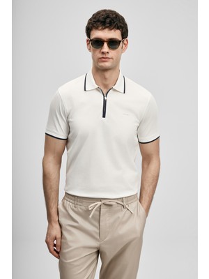 Lufian Chase Smart Erkek Polo Tişört Lacivert