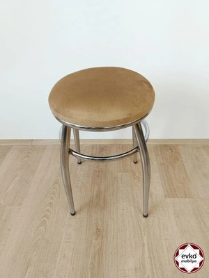 Evko Mobilya Tabure, Bar Taburesi, 4 Adet Tabure, Puf, Bench, Metal Ayaklı Tabure, İç İçe Geçebilen Tabure, Mutfak Balkon Bahçe Taburesi