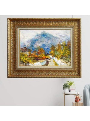 Giyense Kalın Çerçeveli Paspartulu Tablo C1541