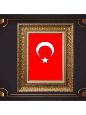 Giyense Kalın Çerçeveli Paspartulu Tablo C1144
