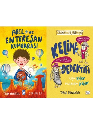 Timaş Çocuk Arel ve Enteresan Kumbarası ve Kelime Dedektifi Çılgın Ekler Muhteşem Kökler (Yaşar Bayraktar)