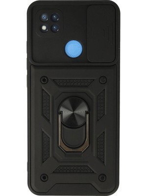 Sb Shopping 9c Kılıf Pars Lens Yüzüklü - Siyah