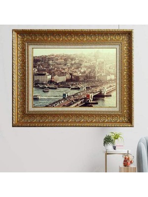 Giyense Kalın Çerçeveli Paspartulu Tablo C1713