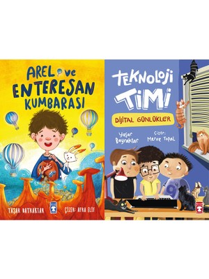Timaş Çocuk Arel ve Enteresan Kumbarası ve Teknoloji Timi Dijital Günlükler (Yaşar Bayraktar)