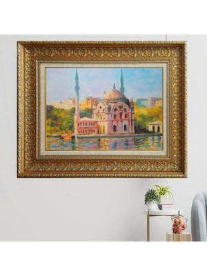Giyense Kalın Çerçeveli Paspartulu Tablo C1678