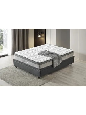 Vivense Luna Cool Ultra Full Ortopedik Paket Yaylı Yatak, 90X190