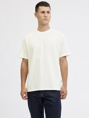 Jack & Jones Jack Jones Blaleo Structure Regular Fit Erkek Tişört 12294823