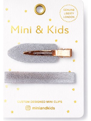 Mini And Kids Mini & Kids Uzun Simli Toka Silver Triangle