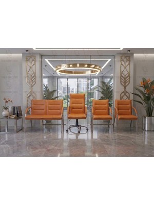 Trendyofix Polaris Ofis Koltuk Takımı Bekleme Salon Sandalyesi