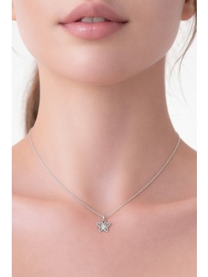 Atalya Accessory Kelebek Minimal Kadın Kolye-Kararmaz
